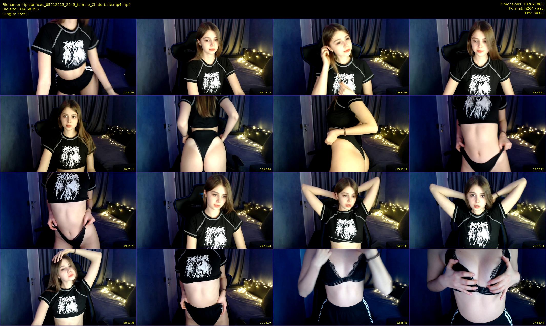tripleprinces — 37 minute Chaturbate female cam show recording, 1080p, Jan 5, 2023