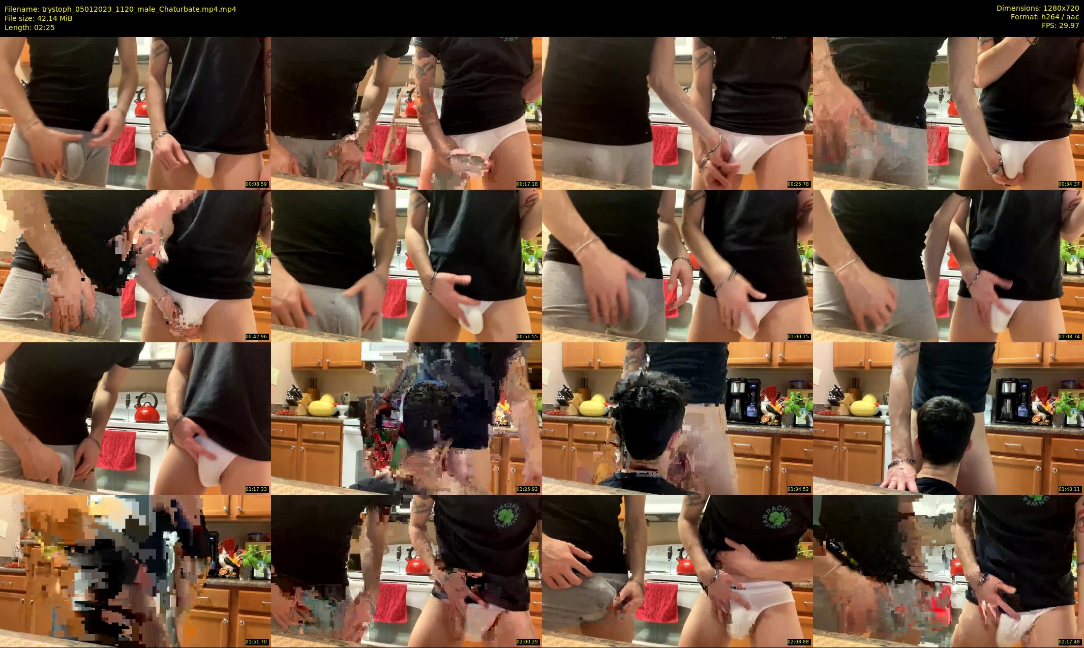 trystoph — 3 minute Chaturbate male cam show recording, 720p, Jan 5, 2023