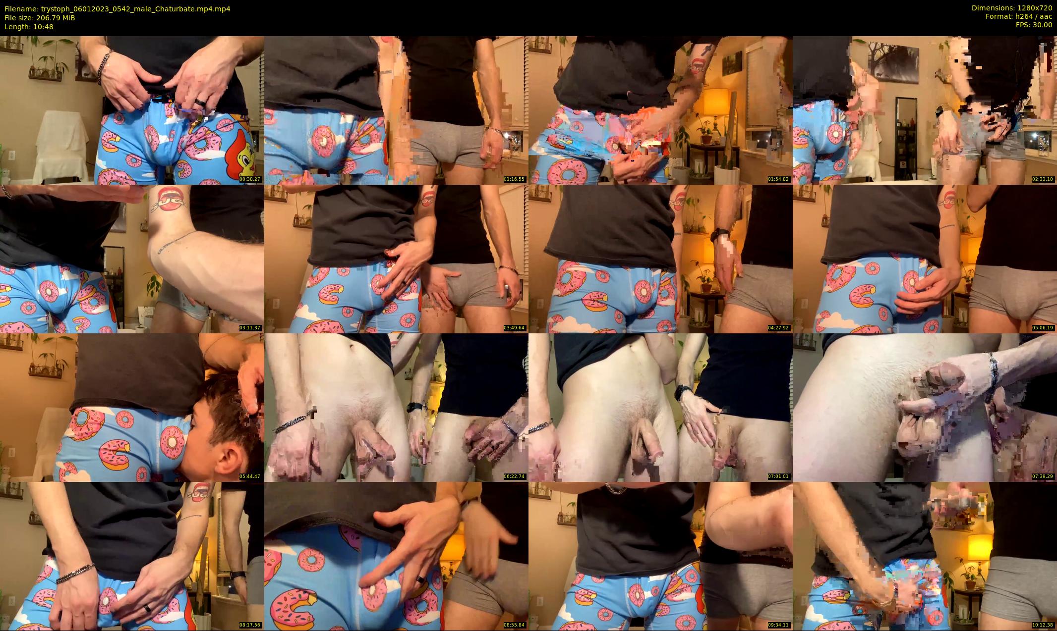 trystoph — 11 minute Chaturbate male cam show recording, 720p, Jan 6, 2023