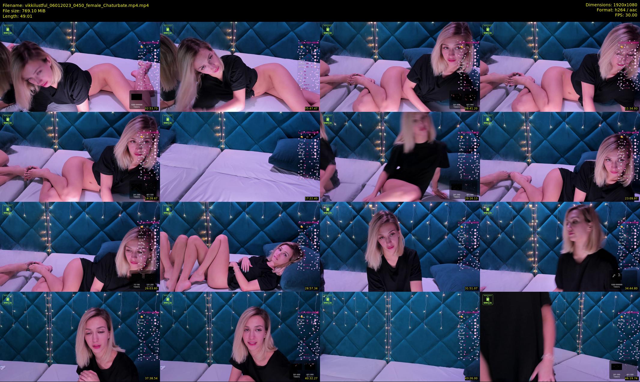 vikkilustful — 50 minute Chaturbate female cam show recording, 1080p, Jan 6, 2023