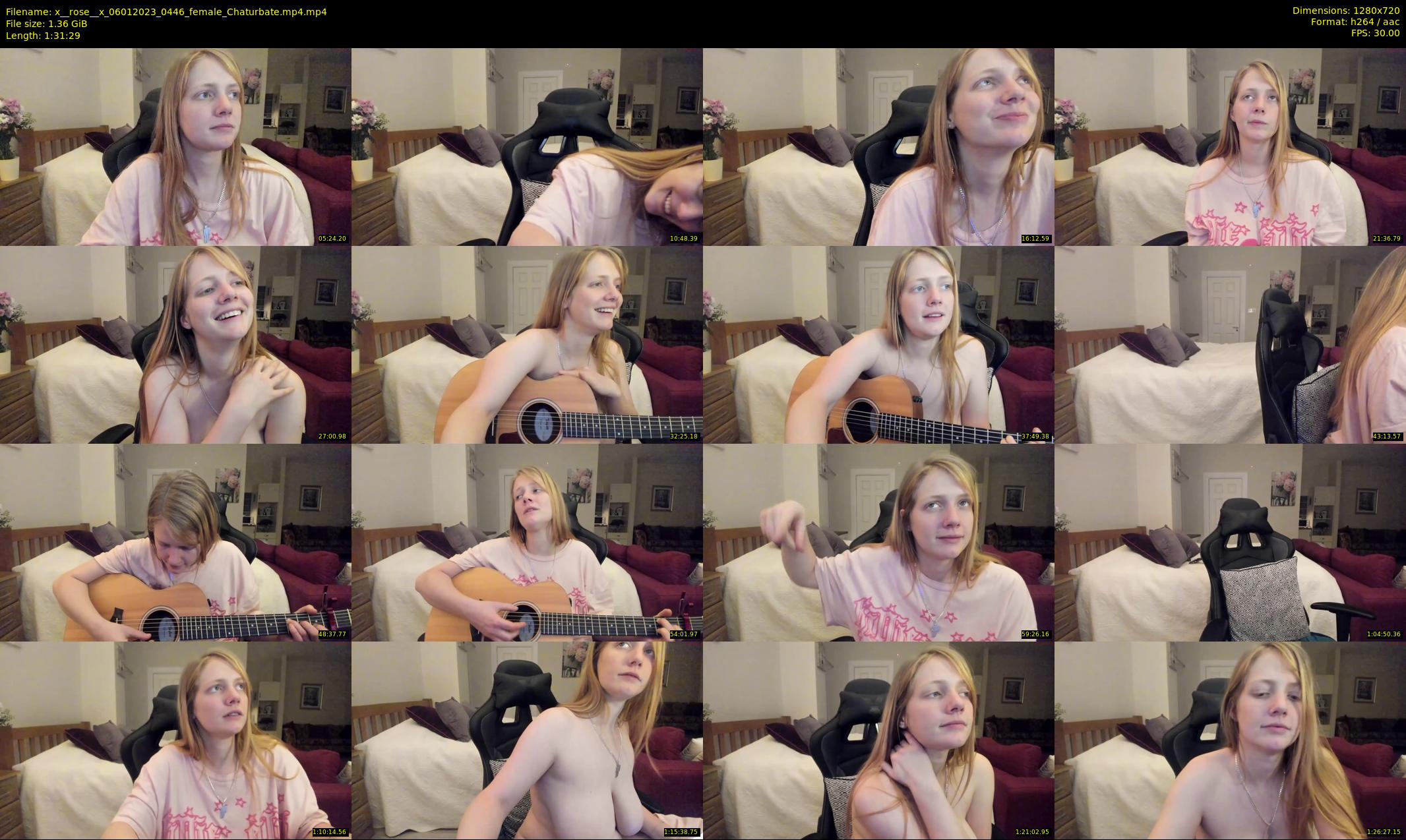 x__rose__x — 92 minute Chaturbate female cam show recording, 720p, Jan 6, 2023