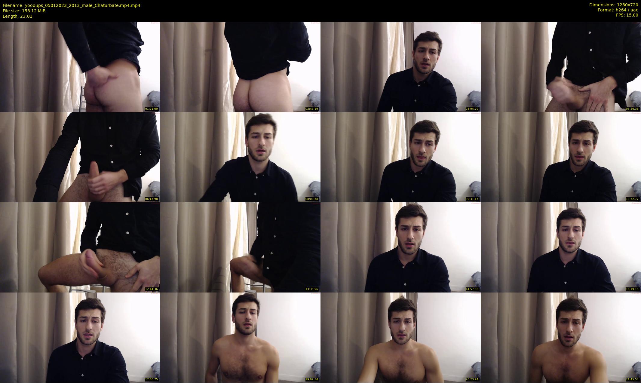 yoooups — 24 minute Chaturbate male cam show recording, 720p, Jan 5, 2023