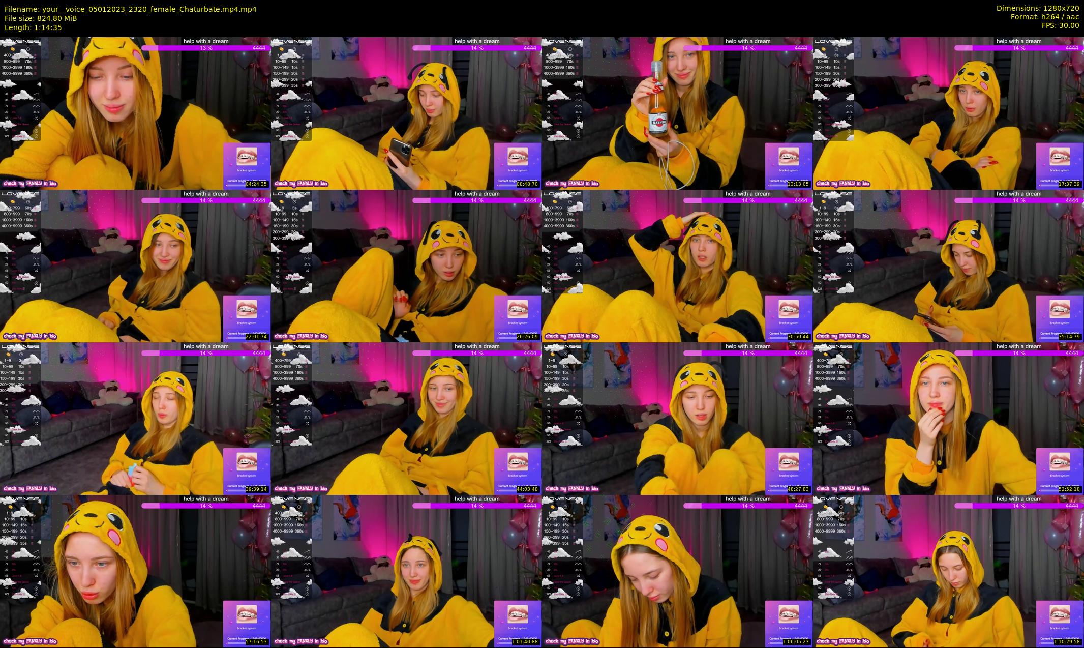 your__voice — 75 minute Chaturbate female cam show recording, 720p, Jan 5, 2023