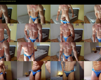 adam_muscle_ — 45 minute Chaturbate male cam show recording, 1080p, Jan 7, 2023
