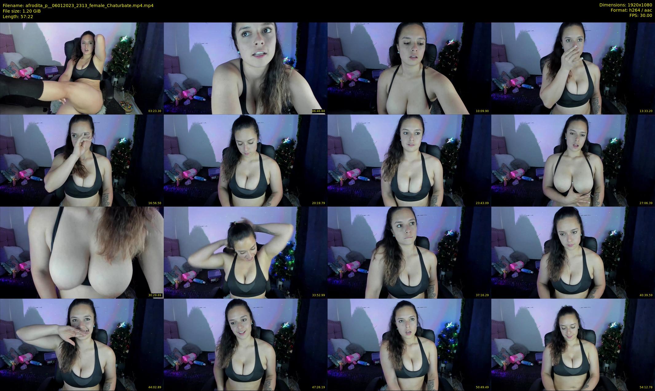 afrodita_p_ — 58 minute Chaturbate female cam show recording, 1080p, Jan 6, 2023