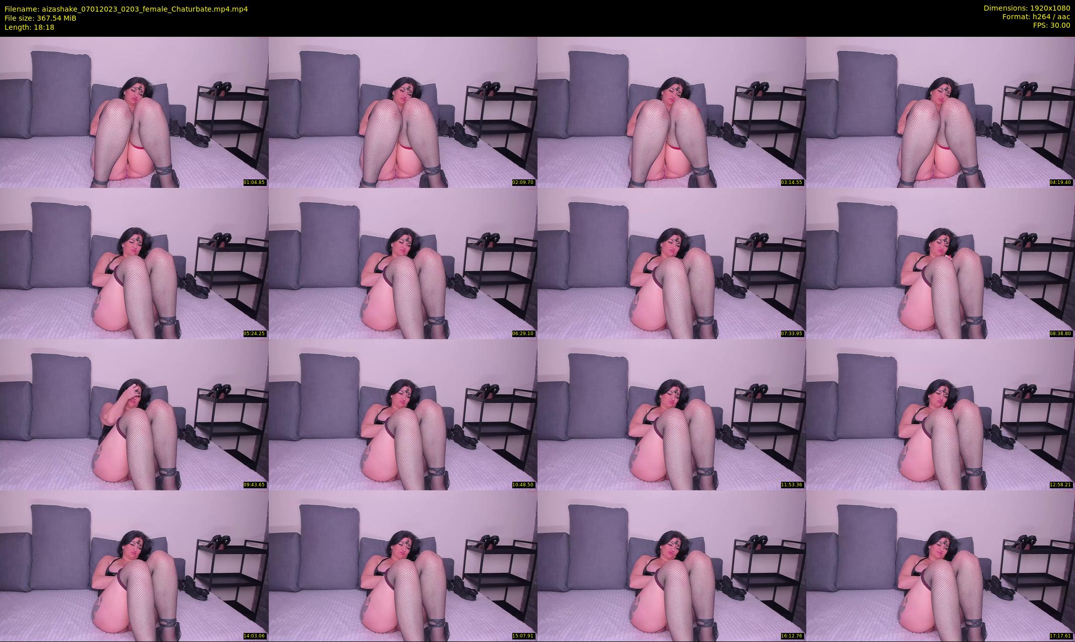 aizashake — 19 minute Chaturbate female cam show recording, 1080p, Jan 7, 2023