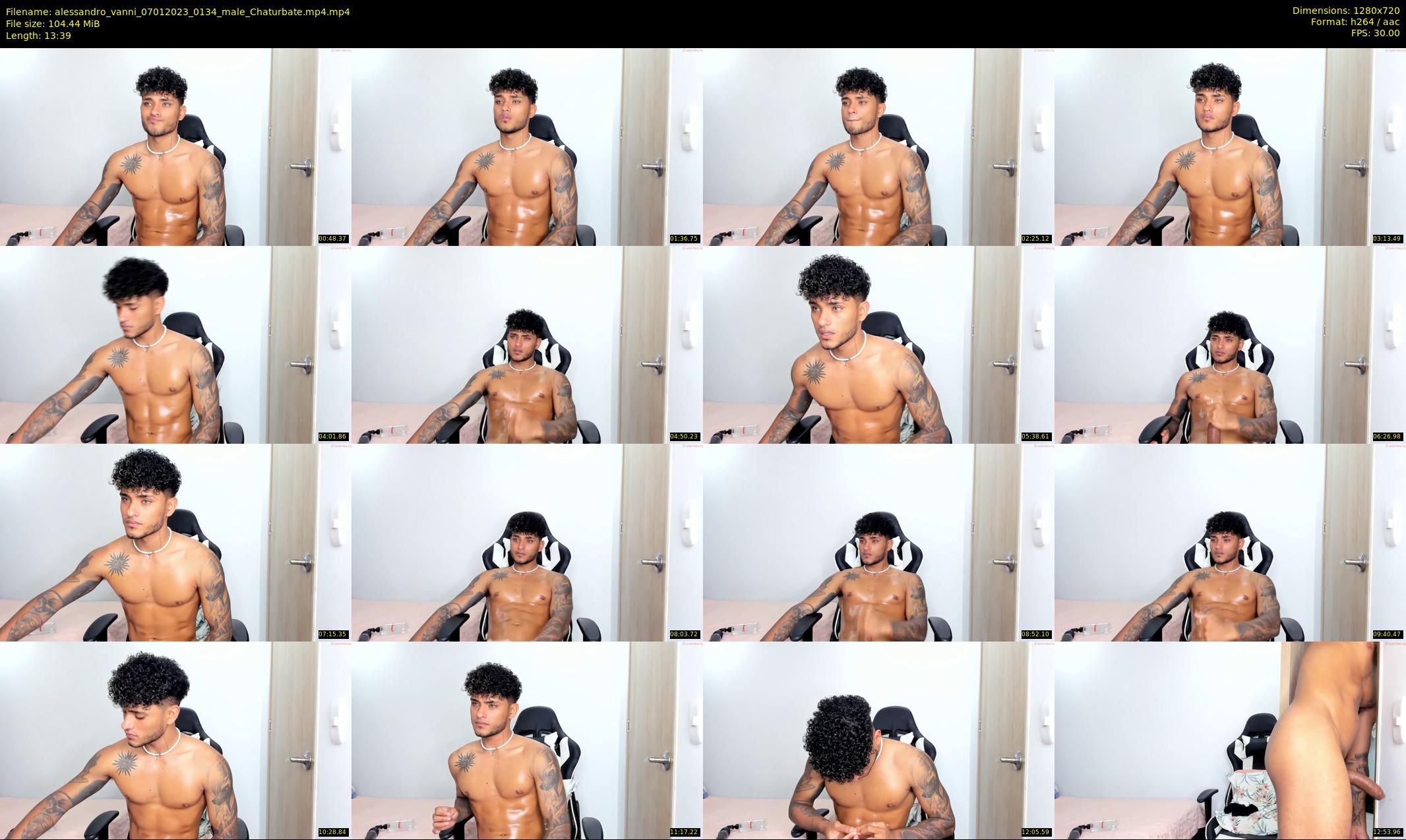 alessandro_vanni — 14 minute Chaturbate male cam show recording, 720p, Jan 7, 2023