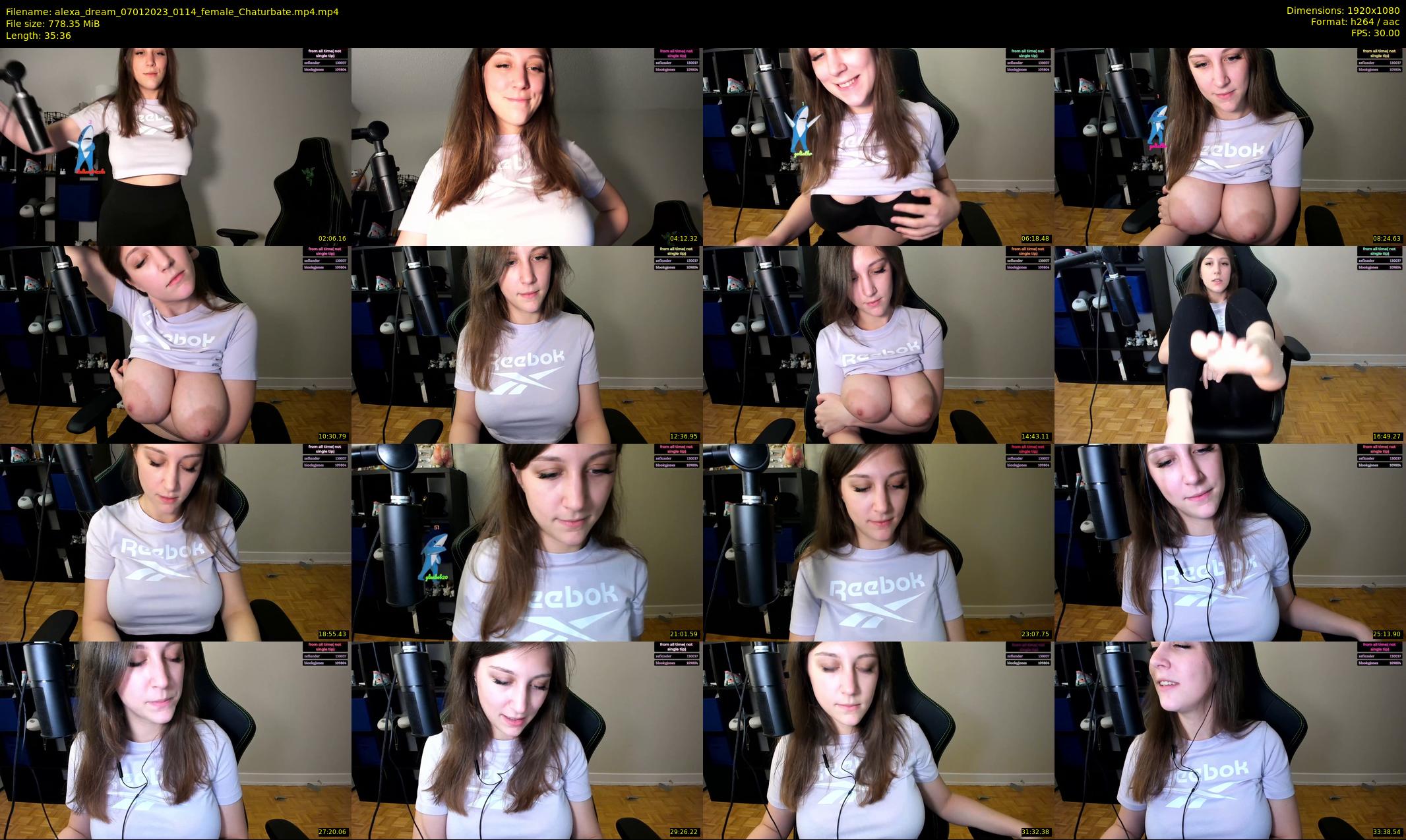 alexa_dream — 36 minute Chaturbate female cam show recording, 1080p, Jan 7, 2023