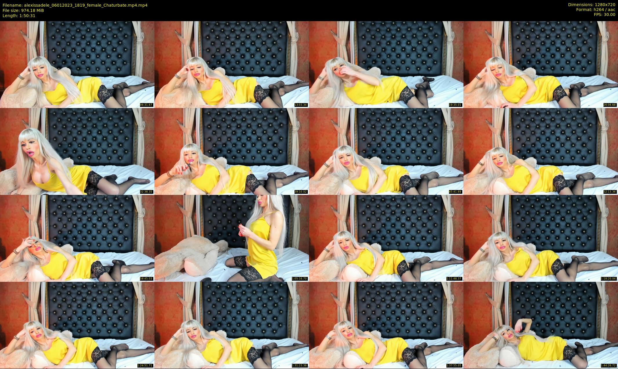 alexissadele — 111 minute Chaturbate female cam show recording, 720p, Jan 6, 2023