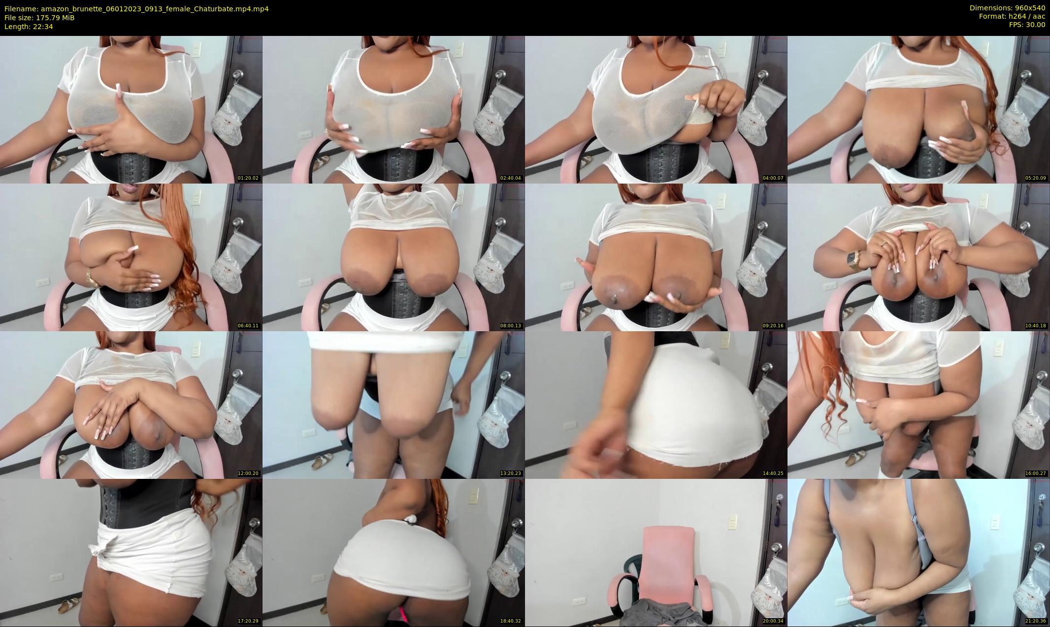 amazon_brunette — 23 minute Chaturbate female cam show recording, 480p, Jan 6, 2023