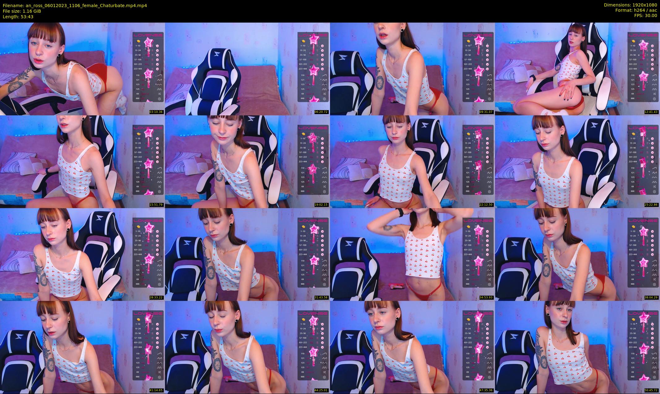 an_ross — 54 minute Chaturbate female cam show recording, 1080p, Jan 6, 2023