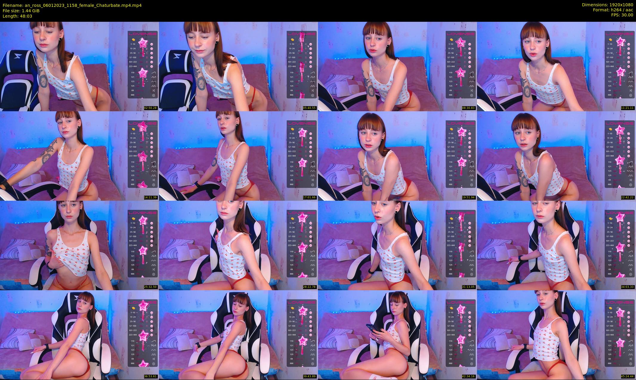 an_ross — 49 minute Chaturbate female cam show recording, 1080p, Jan 6, 2023