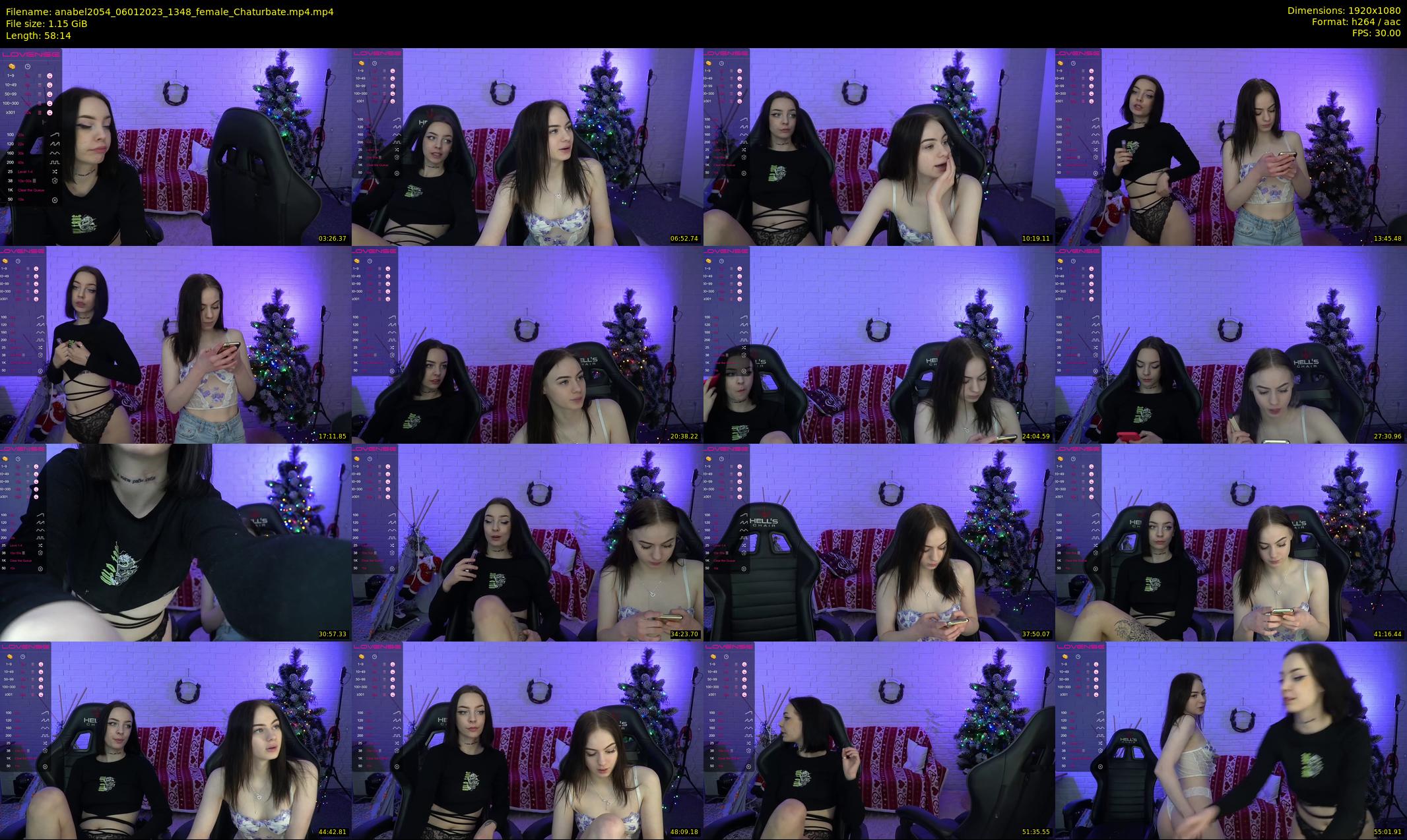 anabel2054 — 59 minute Chaturbate female cam show recording, 1080p, Jan 6, 2023