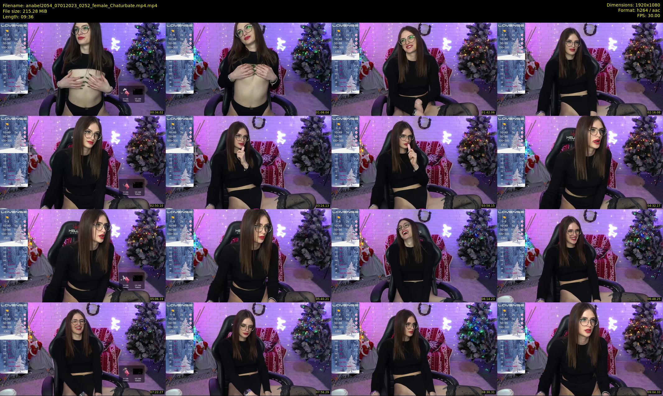 anabel2054 — 10 minute Chaturbate female cam show recording, 1080p, Jan 7, 2023