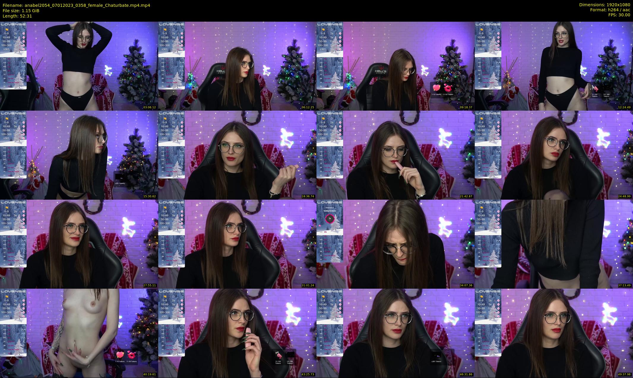 anabel2054 — 53 minute Chaturbate female cam show recording, 1080p, Jan 7, 2023