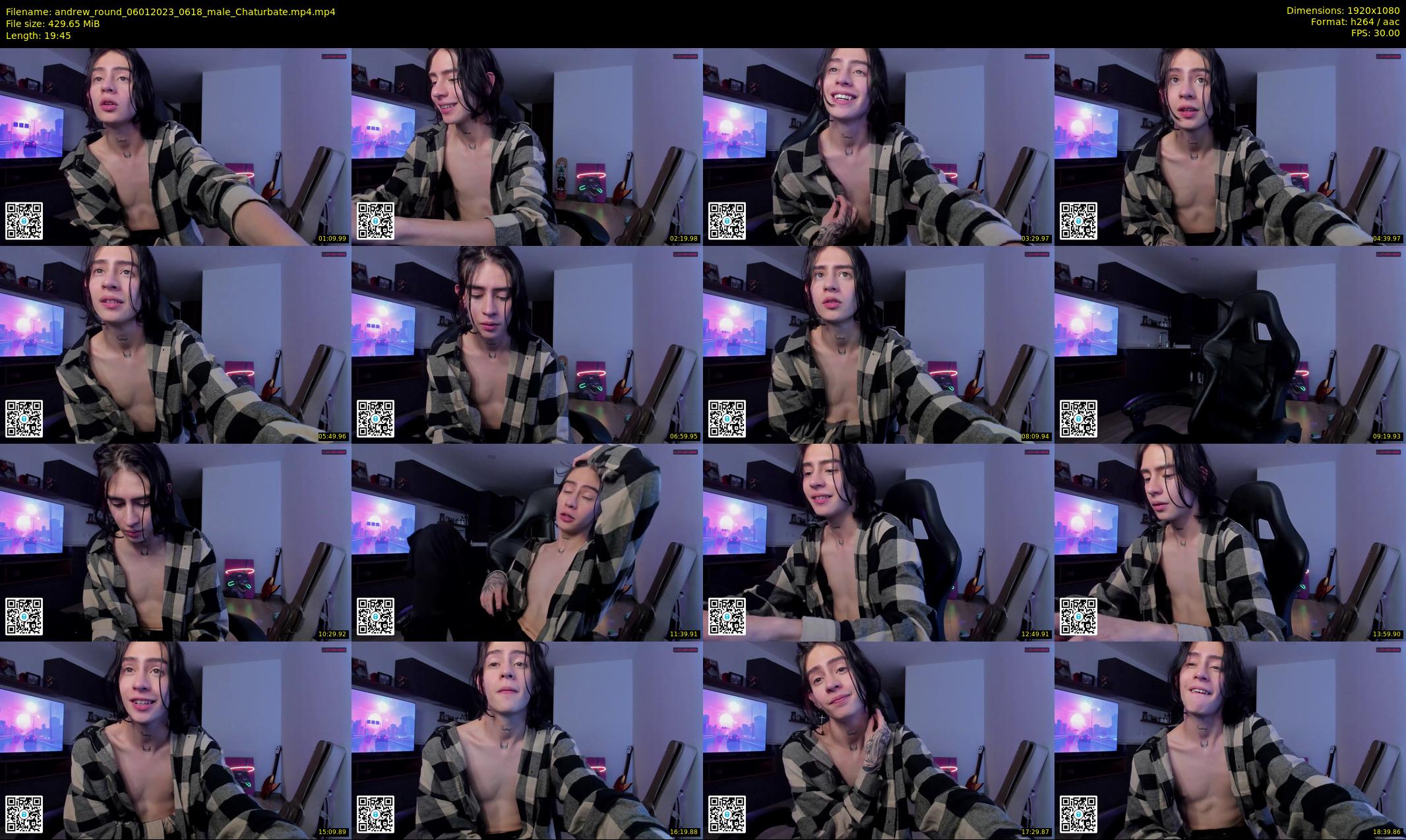 andrew_round — 20 minute Chaturbate male cam show recording, 1080p, Jan 6, 2023