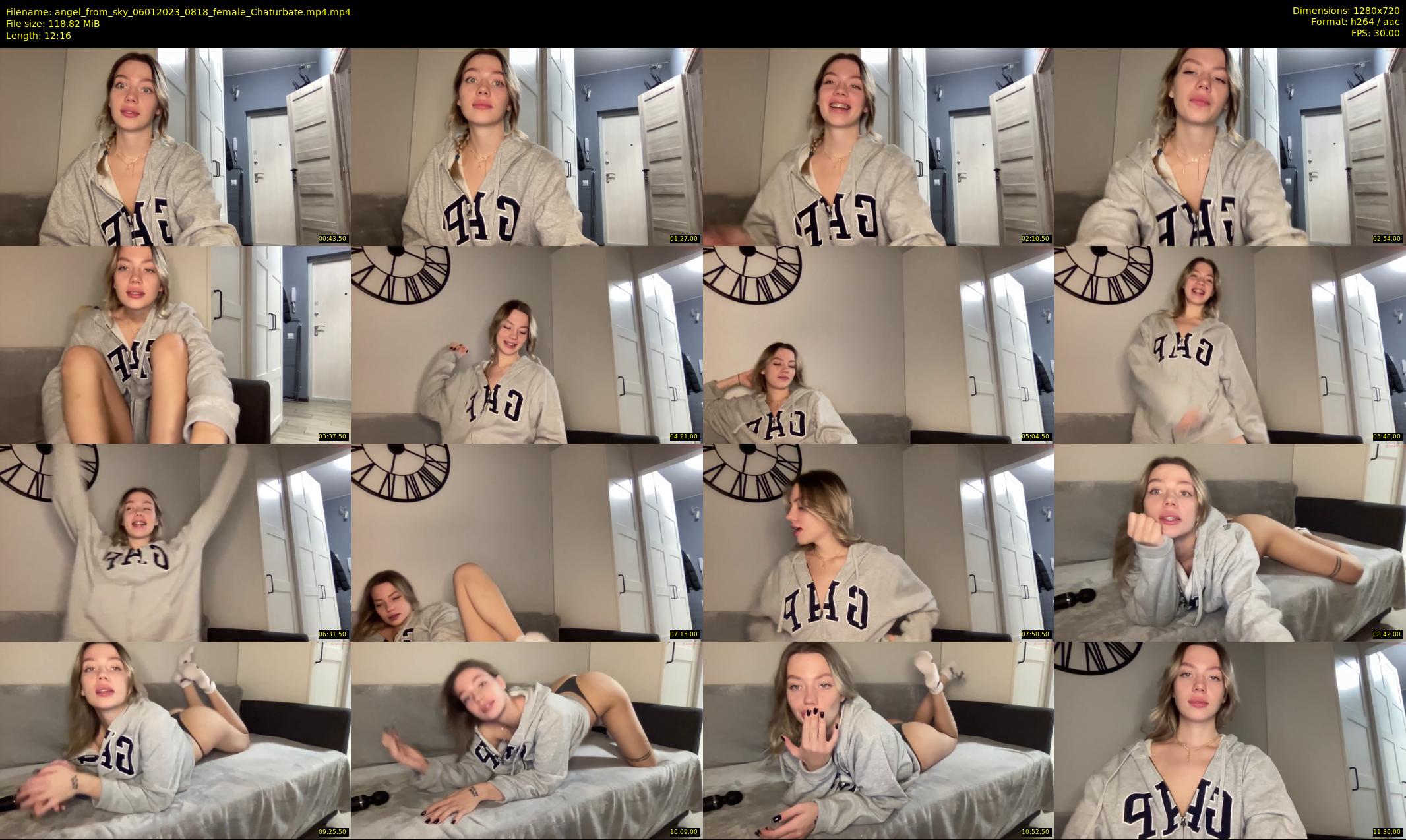 angel_from_sky — 13 minute Chaturbate female cam show recording, 720p, Jan 6, 2023