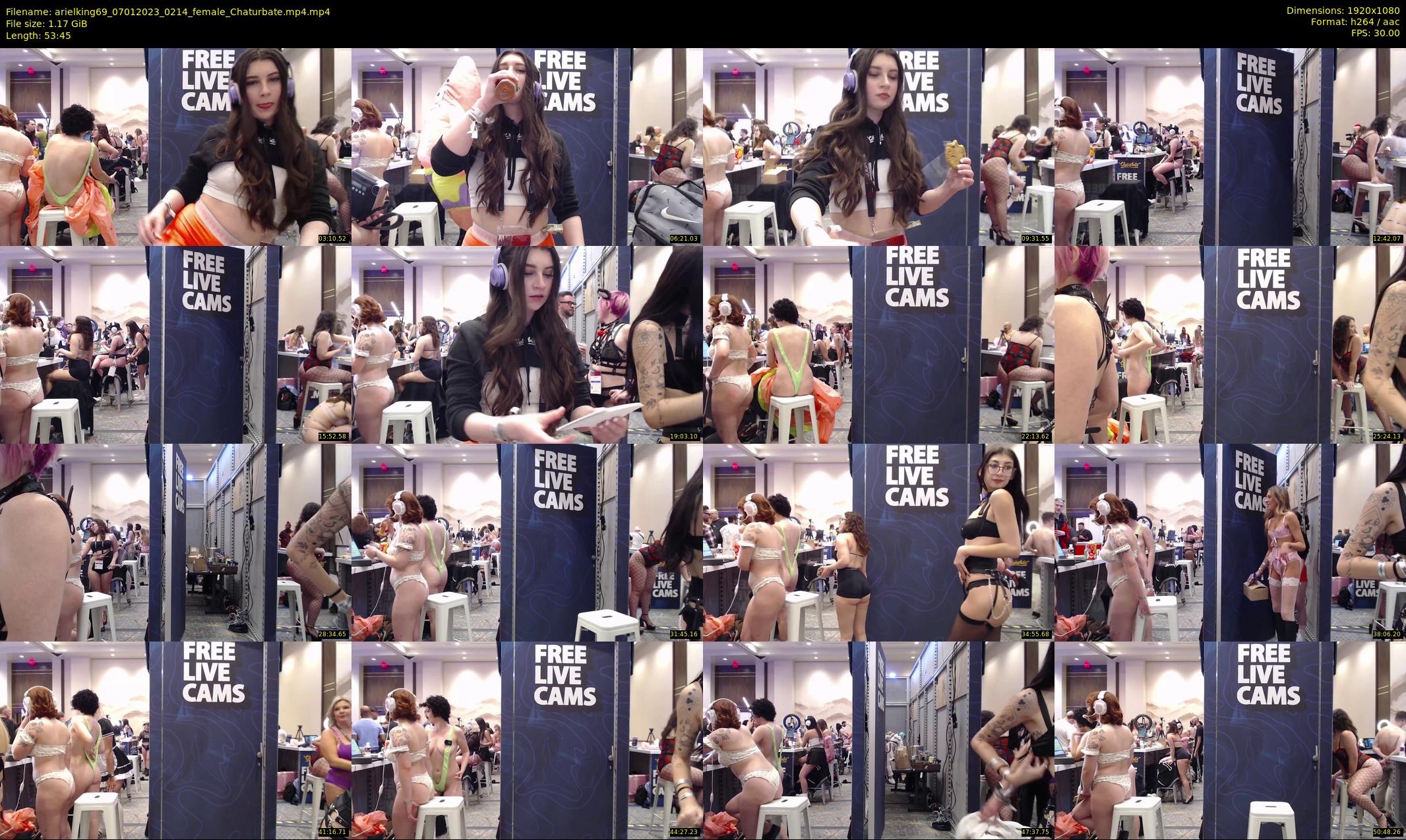 arielking69 — 54 minute Chaturbate female cam show recording, 1080p, Jan 7, 2023