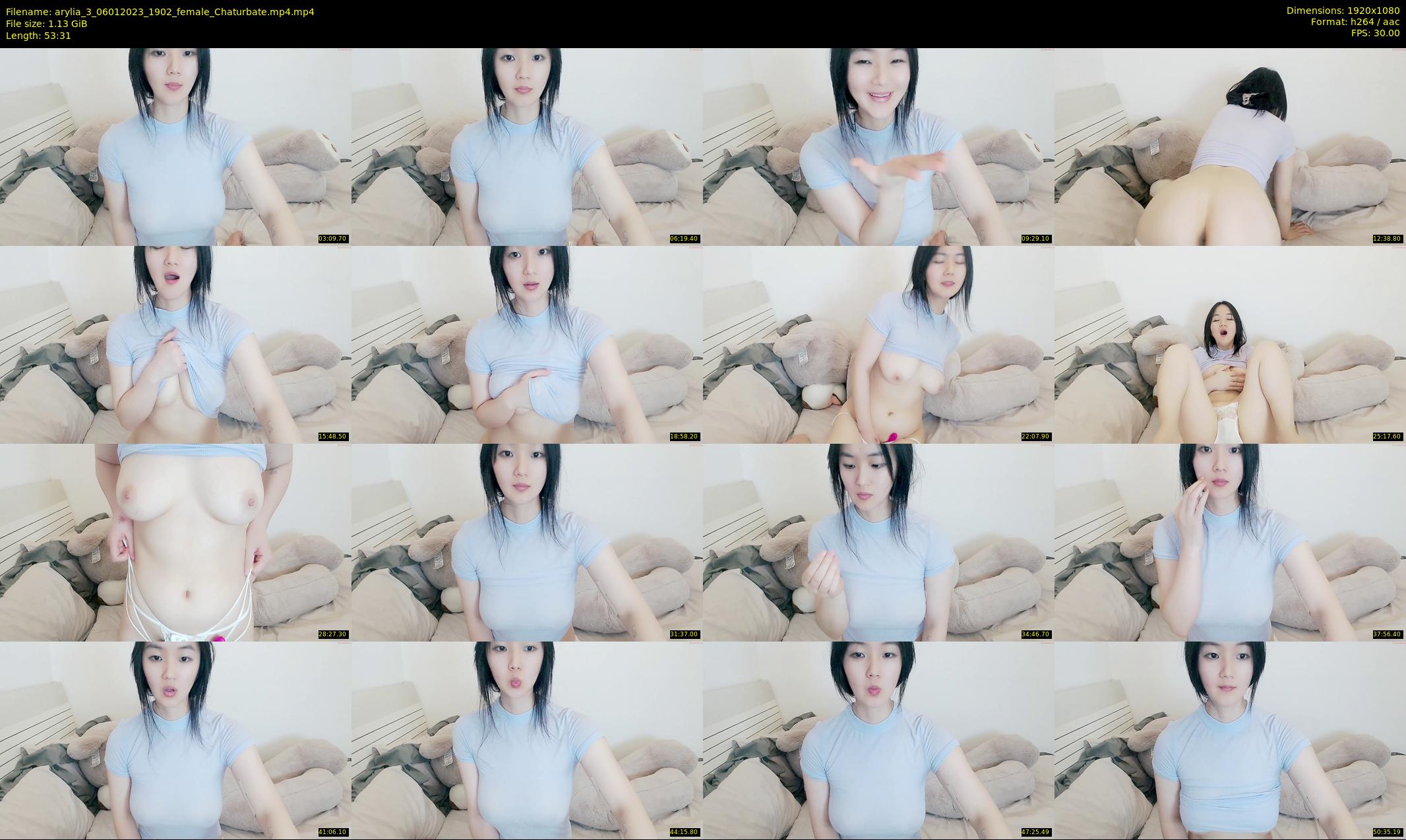 arylia_3 — 54 minute Chaturbate female cam show recording, 1080p, Jan 6, 2023