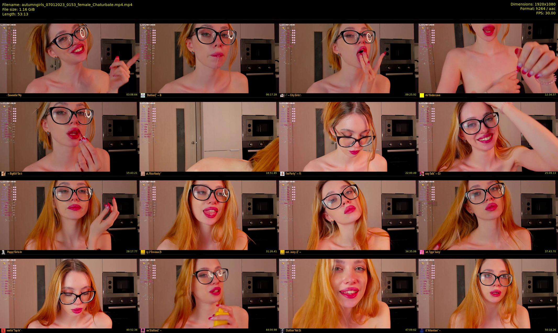 autumngirls — 54 minute Chaturbate couple cam show recording, 1080p, Jan 7, 2023