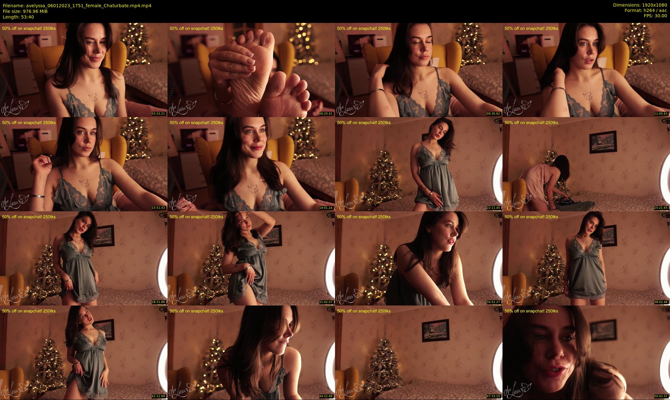 avelyssa — 54 minute Chaturbate female cam show recording, 1080p, Jan 6, 2023