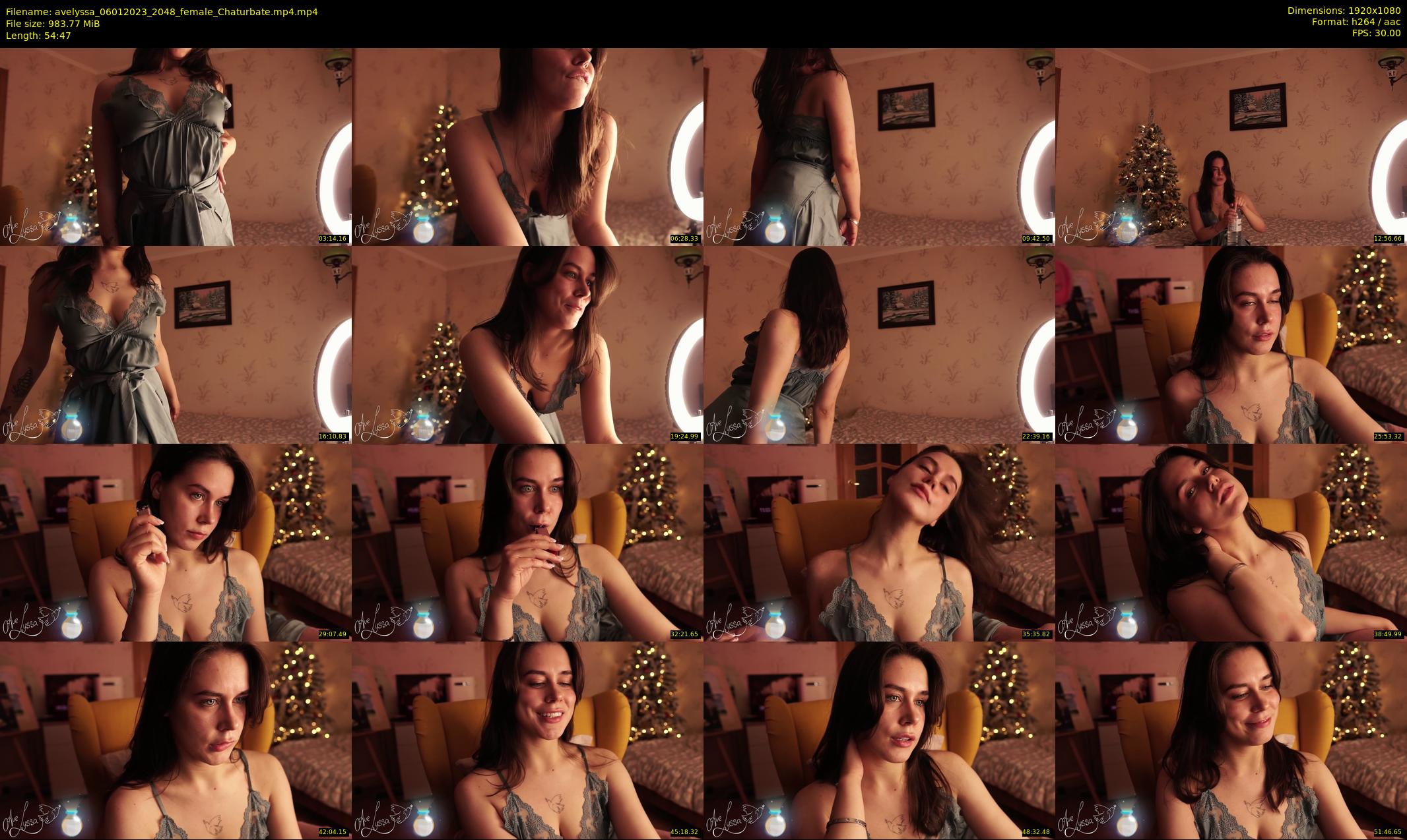 avelyssa — 55 minute Chaturbate female cam show recording, 1080p, Jan 6, 2023