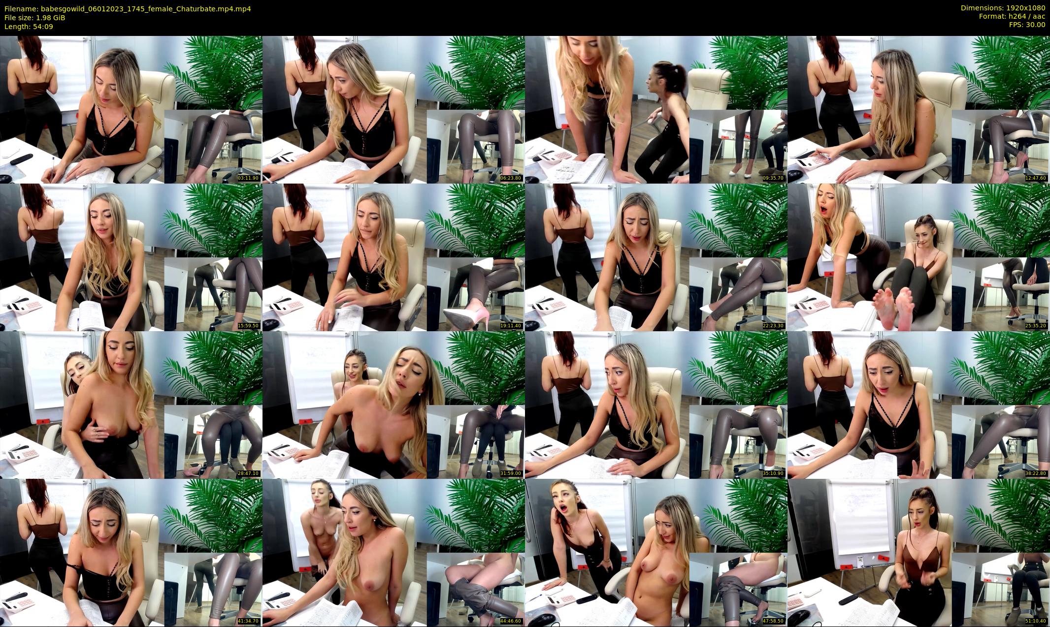 babesgowild — 55 minute Chaturbate couple cam show recording, 1080p, Jan 6, 2023
