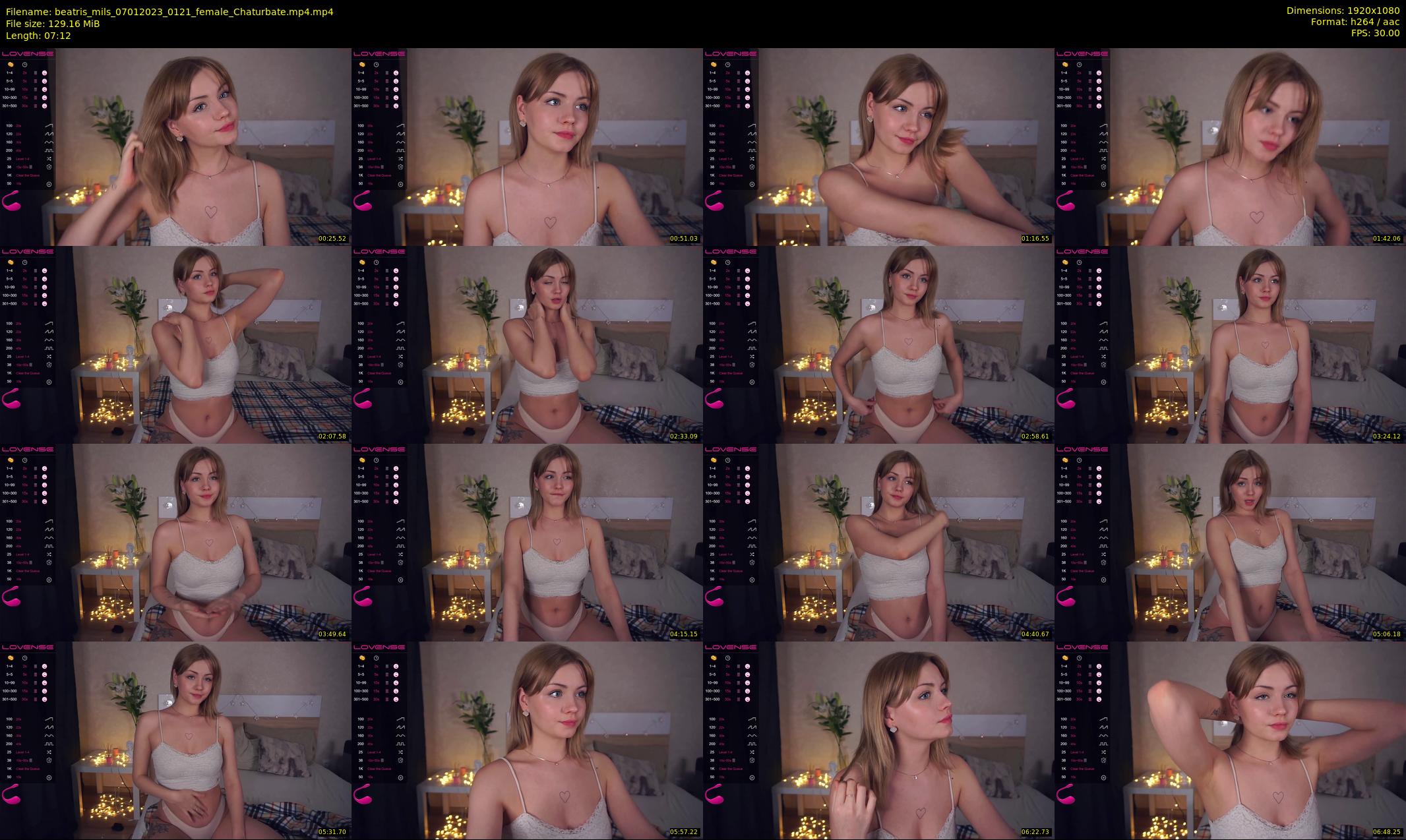 beatris_mils — 8 minute Chaturbate female cam show recording, 1080p, Jan 7, 2023