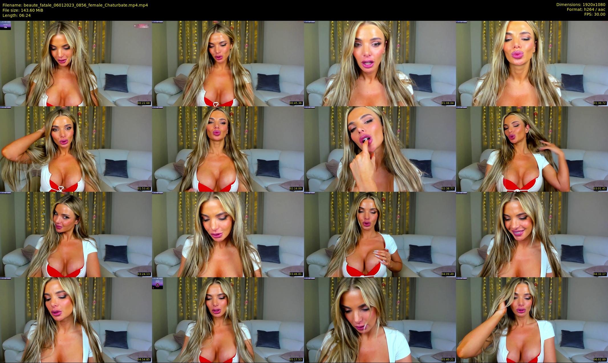 beaute_fatale — 7 minute Chaturbate female cam show recording, 1080p, Jan 6, 2023