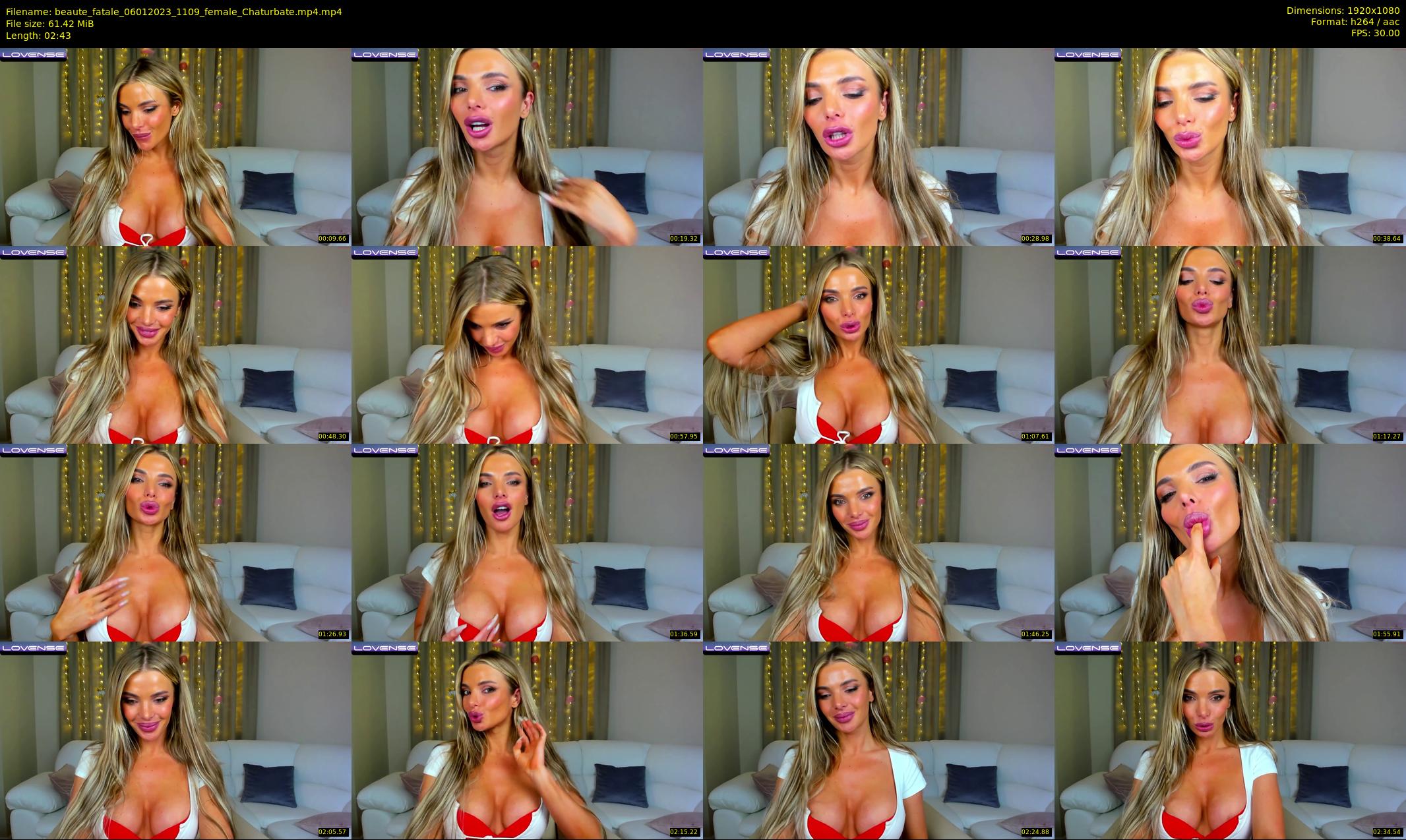beaute_fatale — 3 minute Chaturbate female cam show recording, 1080p, Jan 6, 2023