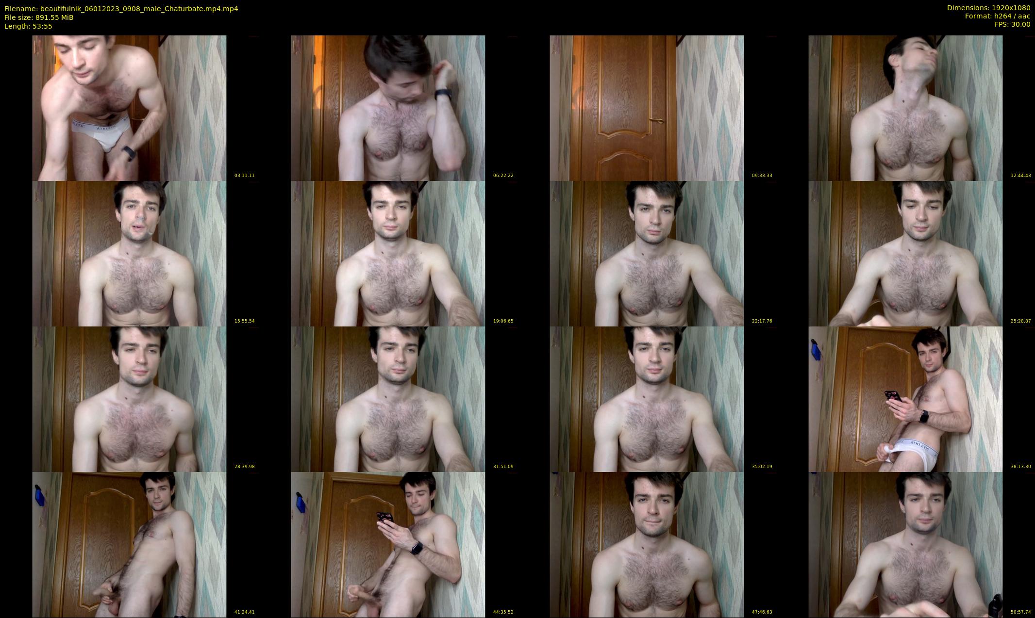 beautifulnik — 54 minute Chaturbate male cam show recording, 1080p, Jan 6, 2023