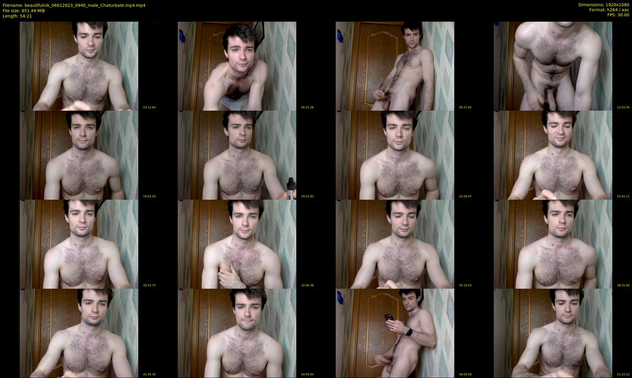 beautifulnik — 55 minute Chaturbate male cam show recording, 1080p, Jan 6, 2023