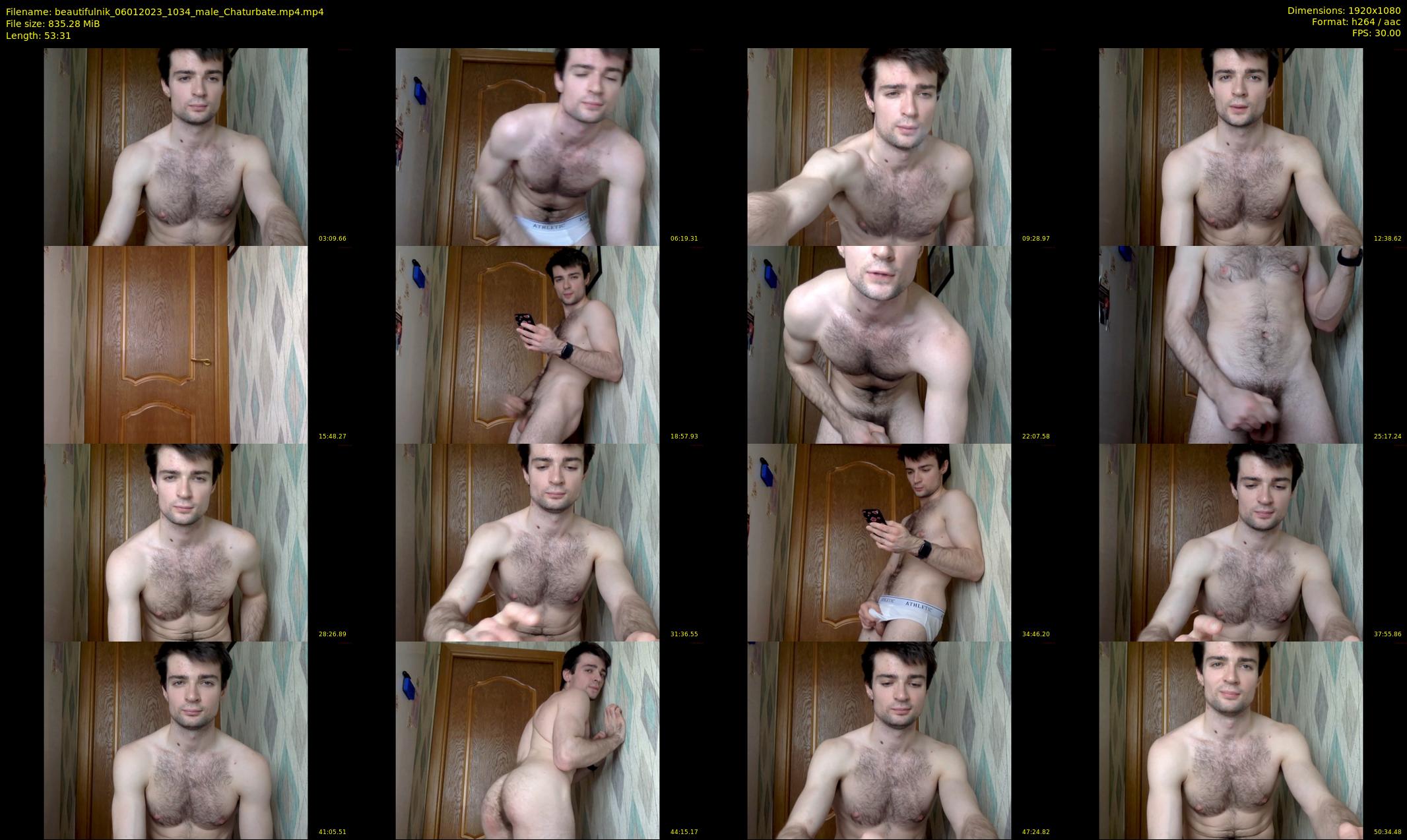 beautifulnik — 54 minute Chaturbate male cam show recording, 1080p, Jan 6, 2023