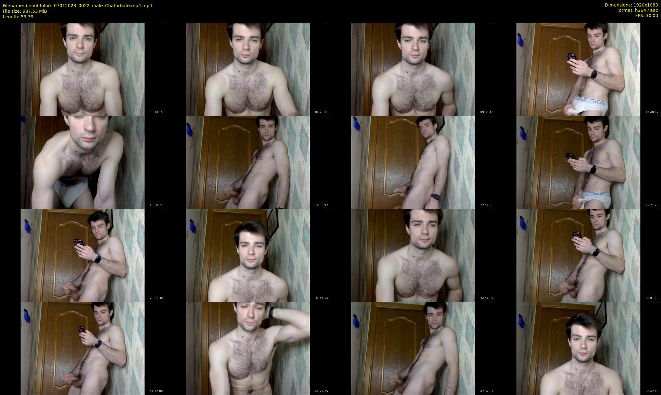 beautifulnik — 54 minute Chaturbate male cam show recording, 1080p, Jan 7, 2023