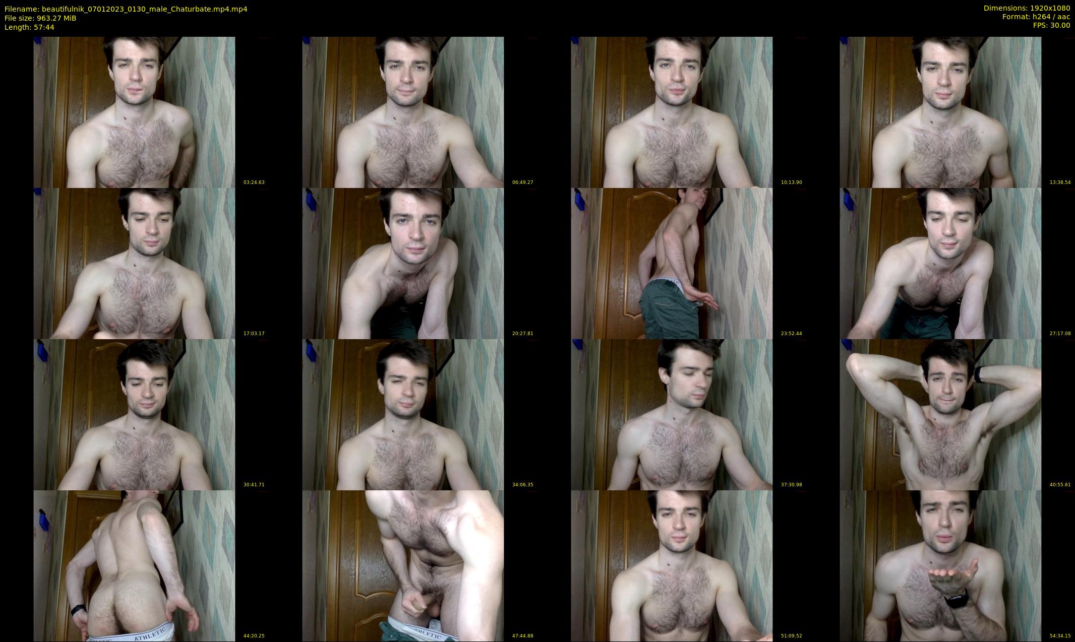 beautifulnik — 58 minute Chaturbate male cam show recording, 1080p, Jan 7, 2023