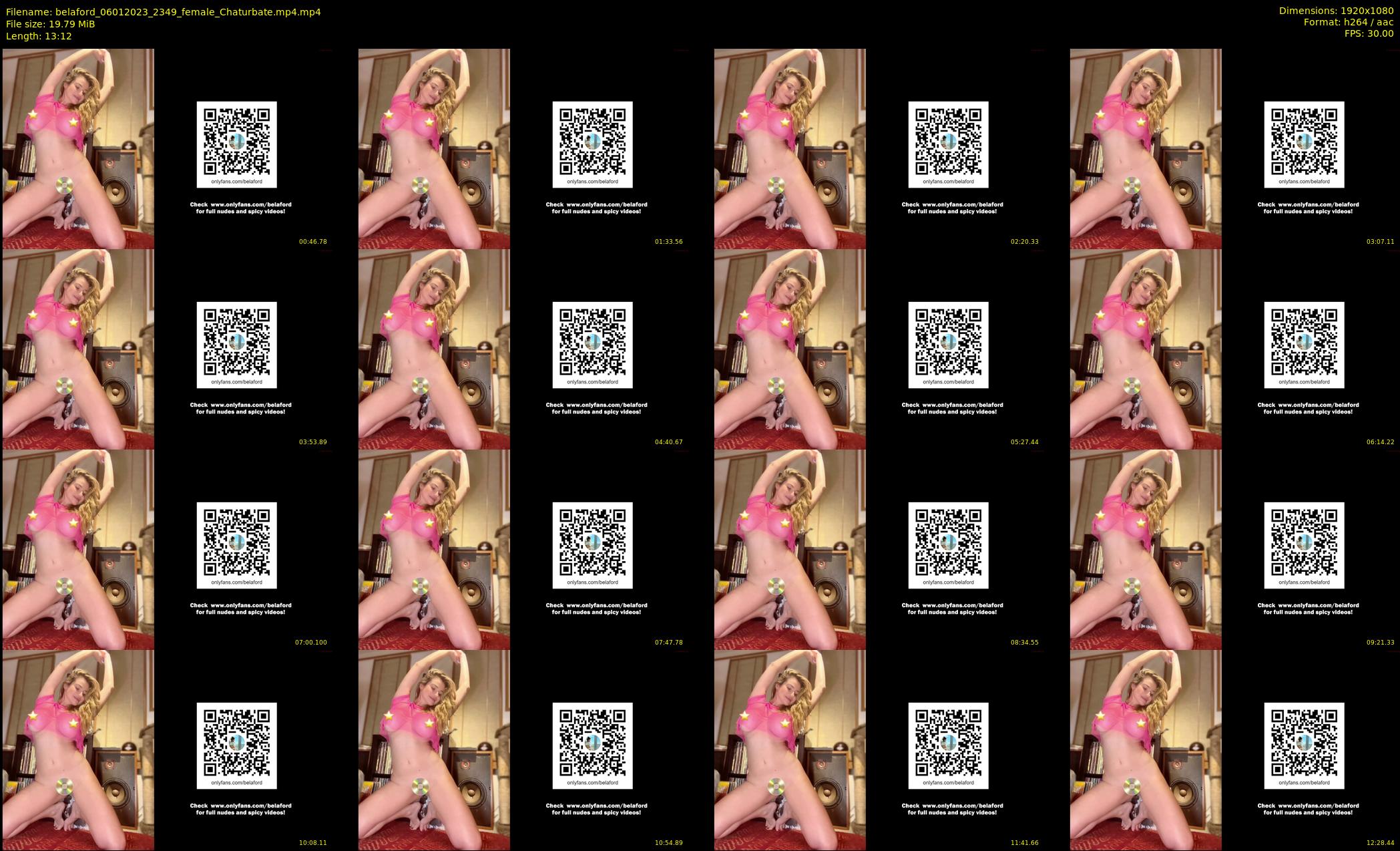 belaford — 14 minute Chaturbate female cam show recording, 1080p, Jan 6, 2023