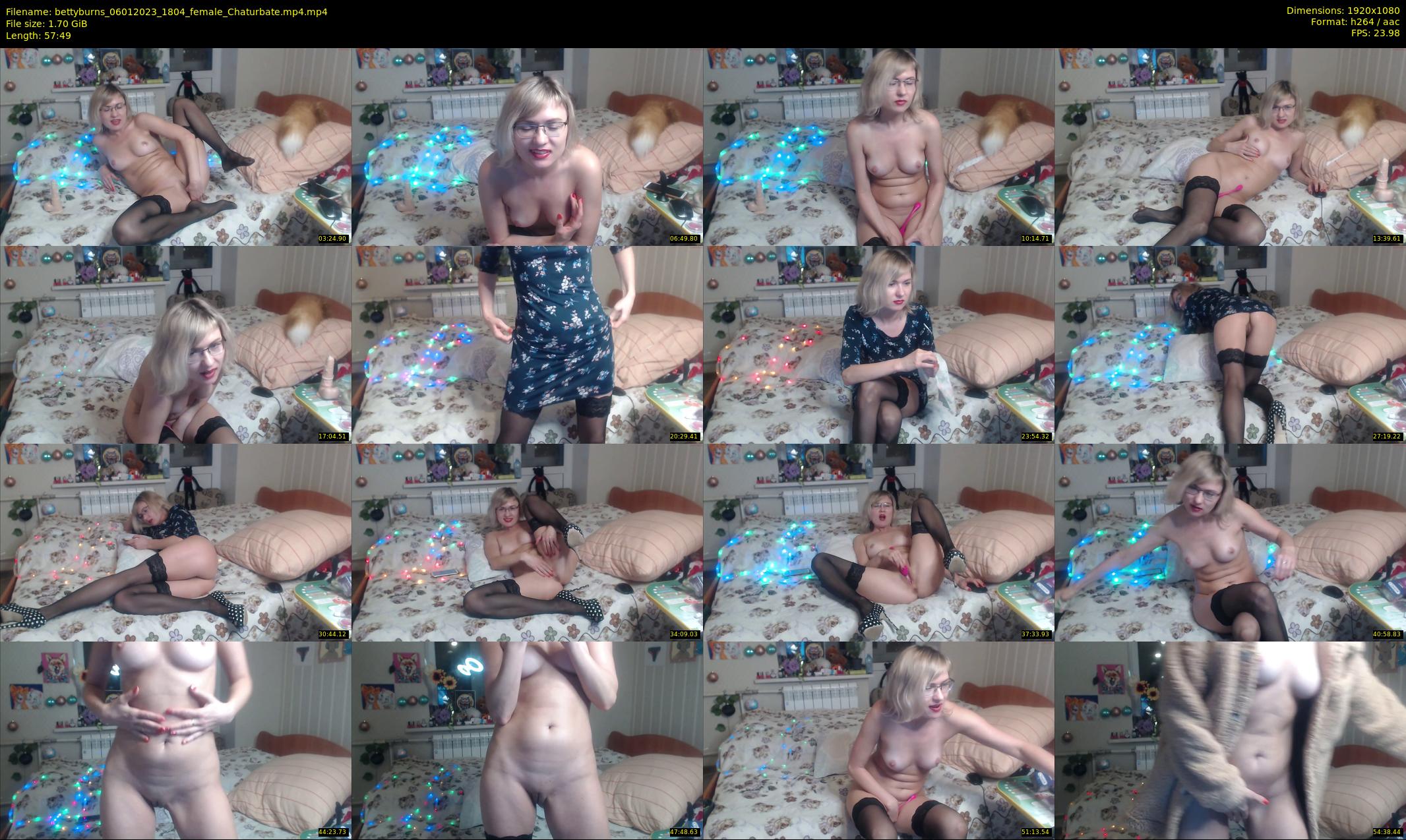 bettyburns — 58 minute Chaturbate female cam show recording, 1080p, Jan 6, 2023