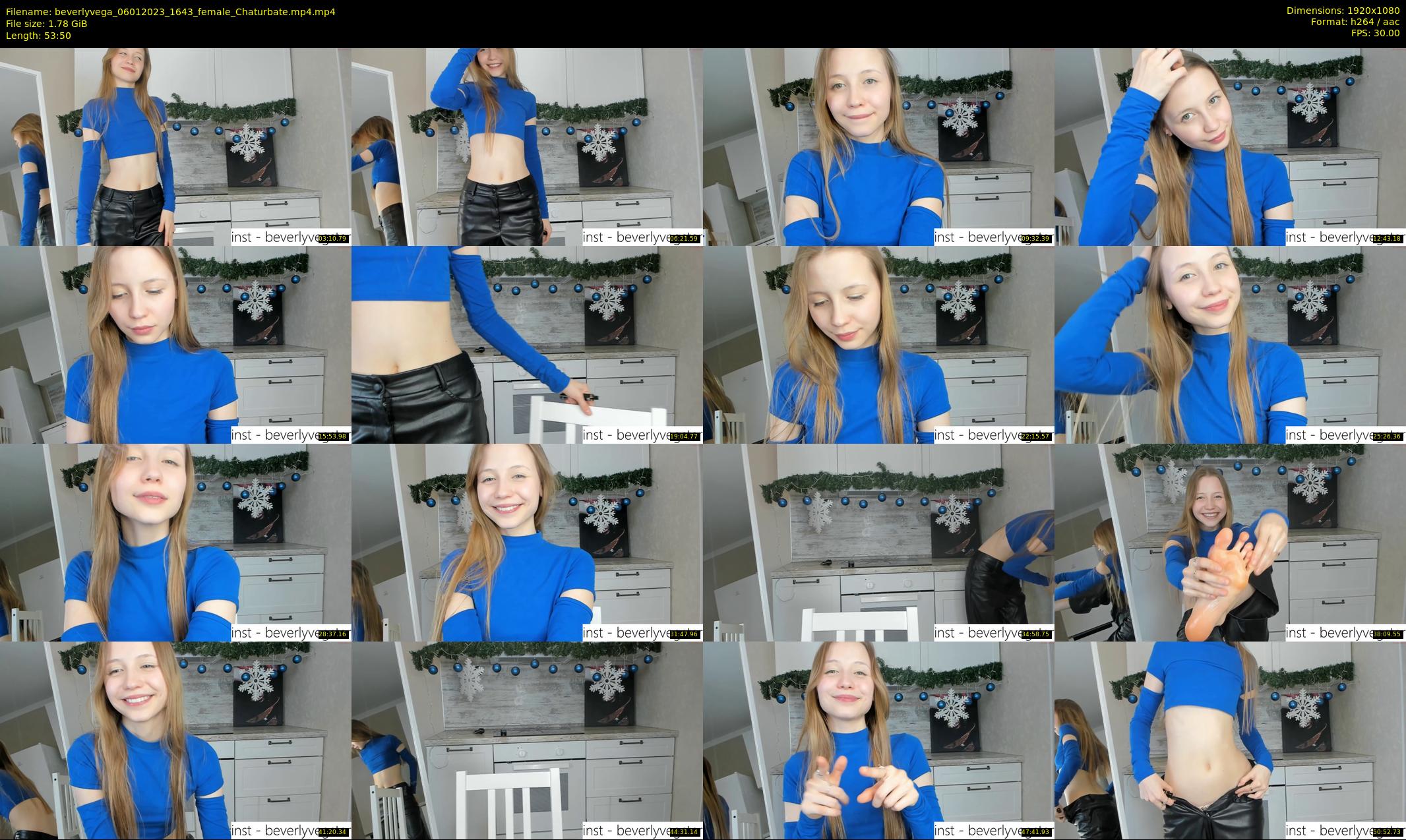 beverlyvega — 54 minute Chaturbate couple cam show recording, 1080p, Jan 6, 2023