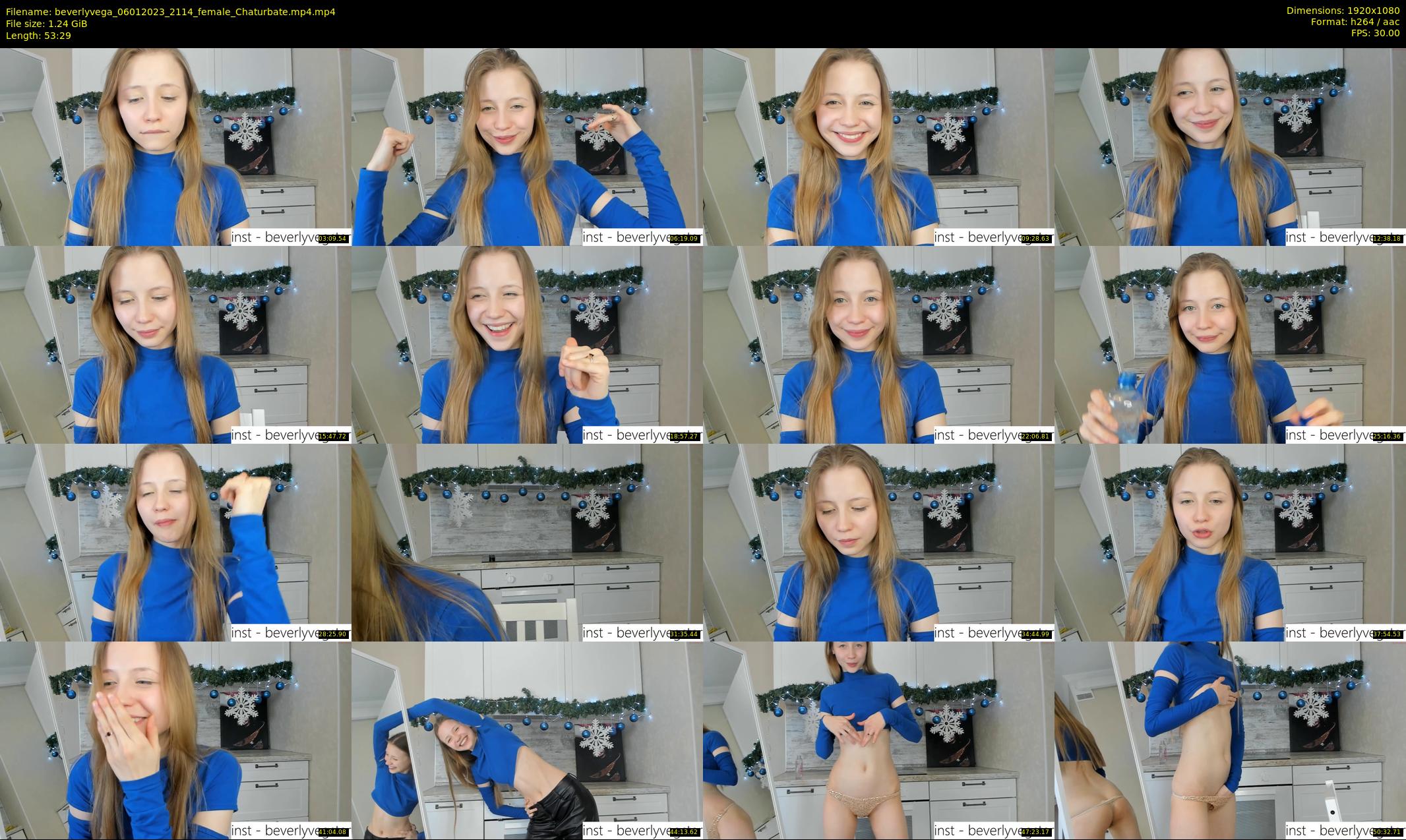 beverlyvega — 54 minute Chaturbate couple cam show recording, 1080p, Jan 6, 2023