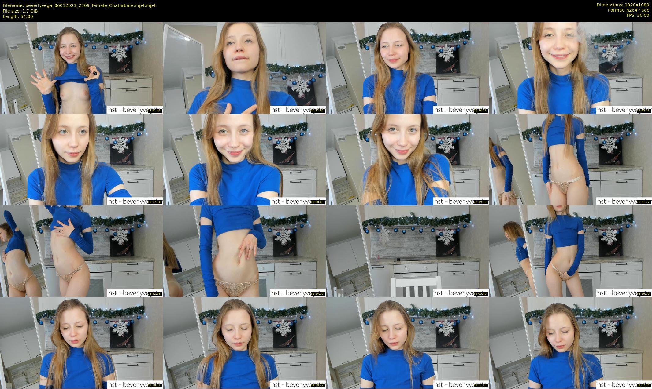 beverlyvega — 54 minute Chaturbate couple cam show recording, 1080p, Jan 6, 2023