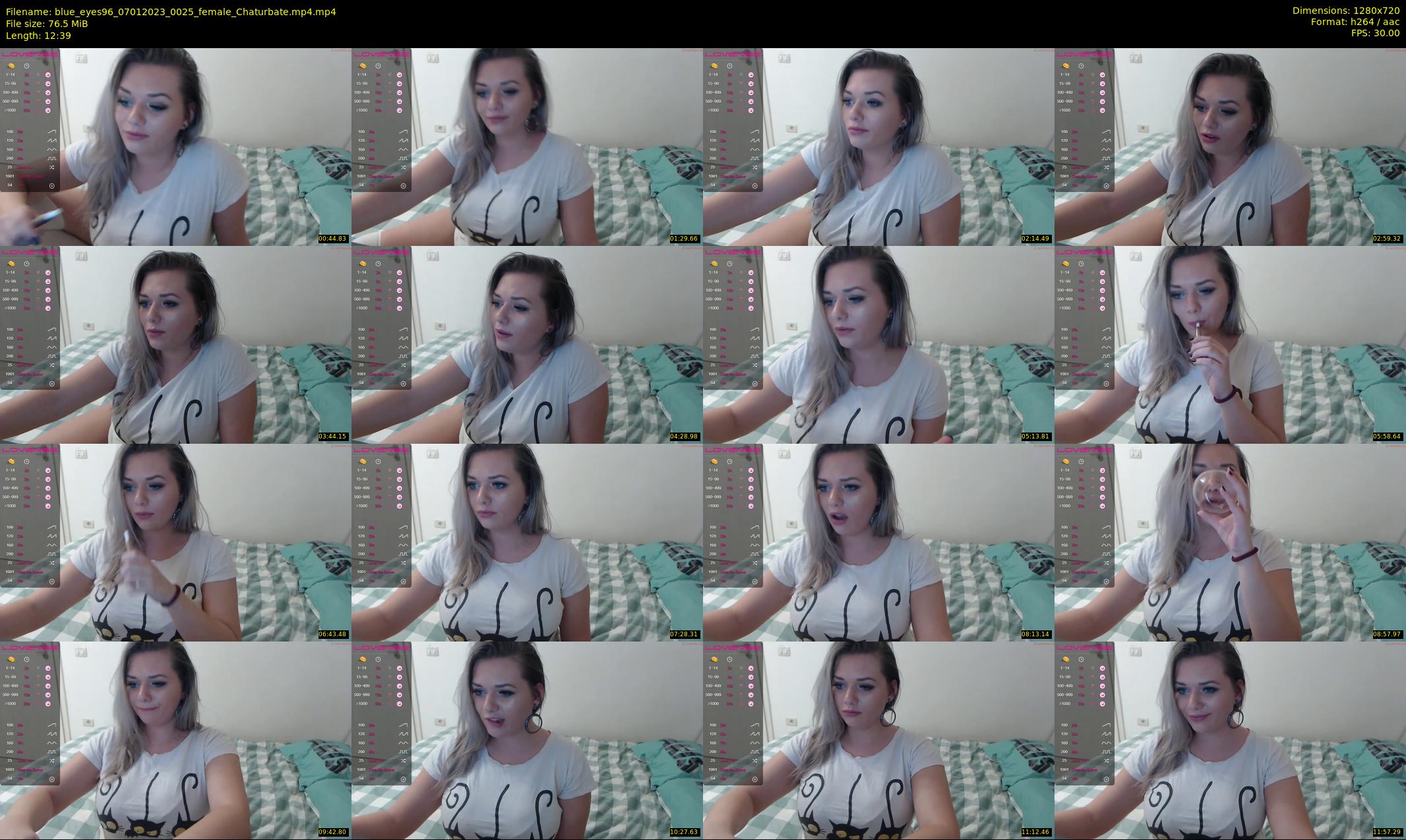 blue_eyes96 — 13 minute Chaturbate female cam show recording, 720p, Jan 7, 2023