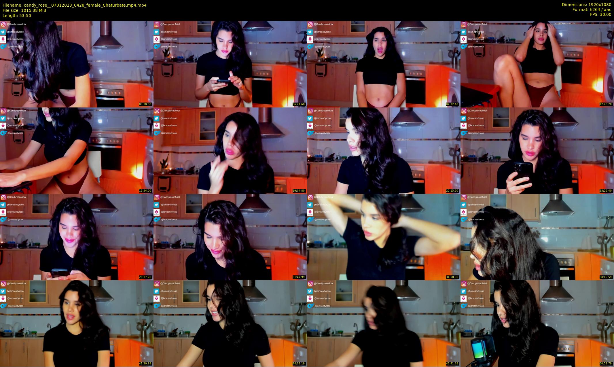 candy_rose_ — 54 minute Chaturbate female cam show recording, 1080p, Jan 7, 2023