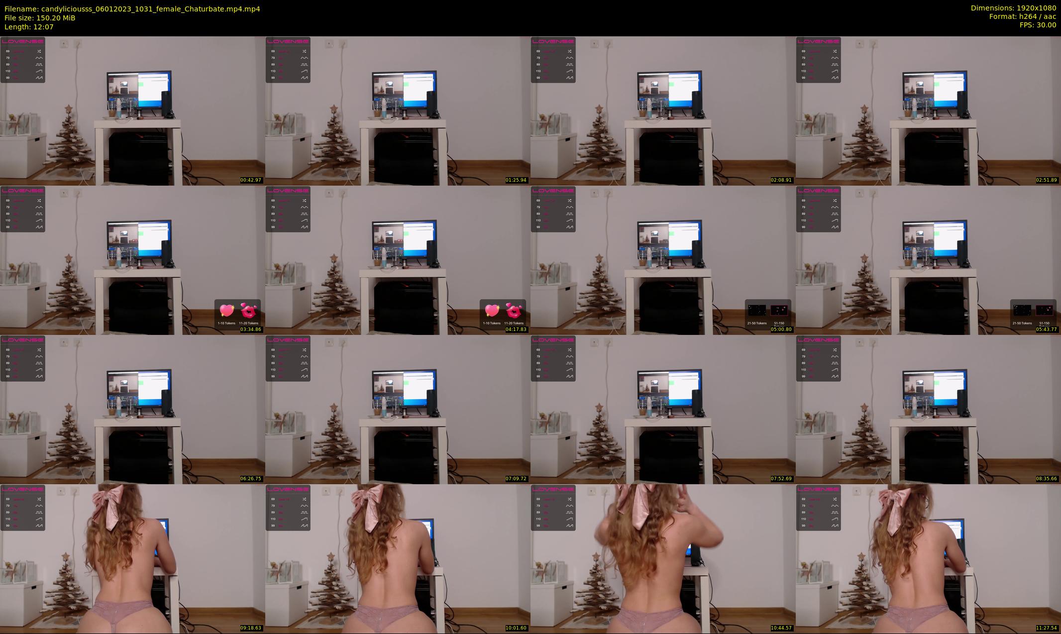 candyliciousss — 13 minute Chaturbate female cam show recording, 1080p, Jan 6, 2023