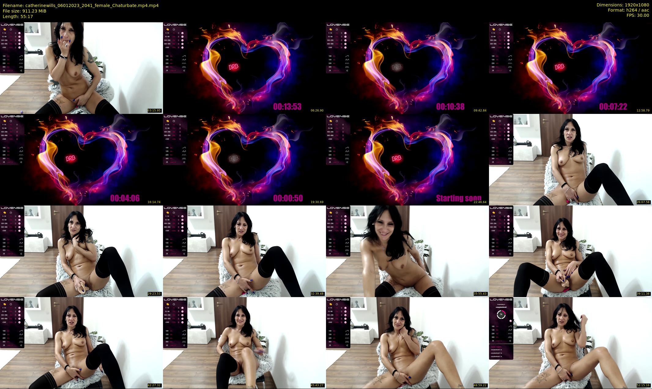 catherinewills — 56 minute Chaturbate female cam show recording, 1080p, Jan 6, 2023