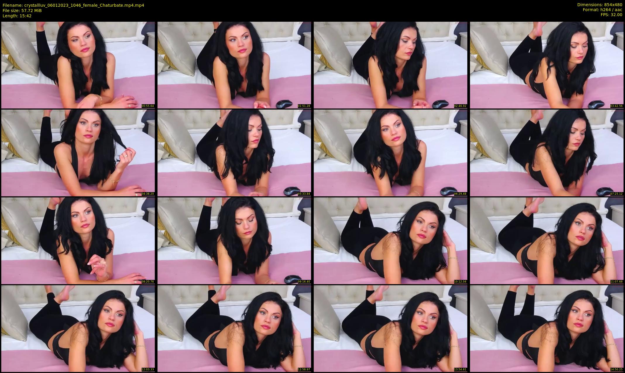 crystallluv — 16 minute Chaturbate female cam show recording, 480p, Jan 6, 2023