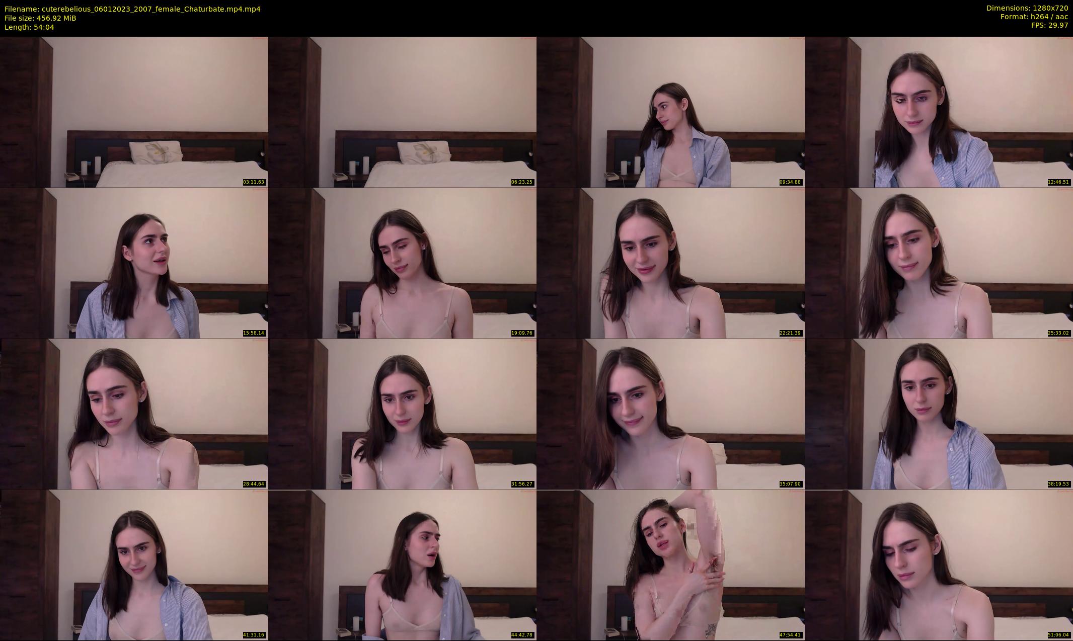 cuterebelious — 55 minute Chaturbate female cam show recording, 720p, Jan 6, 2023