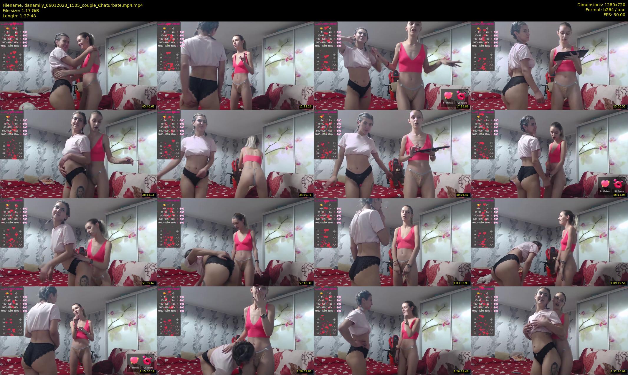 danamily — 98 minute Chaturbate female cam show recording, 720p, Jan 6, 2023