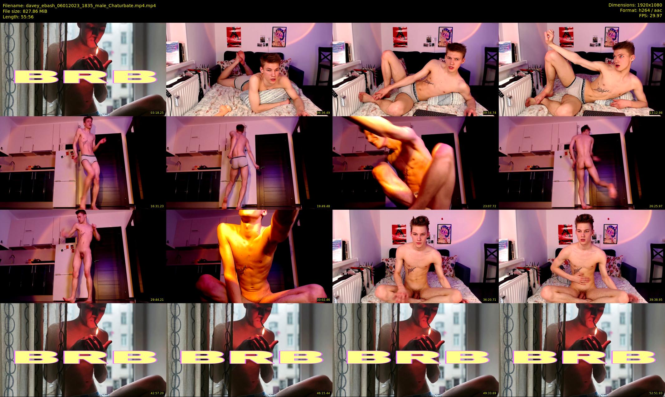 davey_ebash — 56 minute Chaturbate male cam show recording, 1080p, Jan 6, 2023