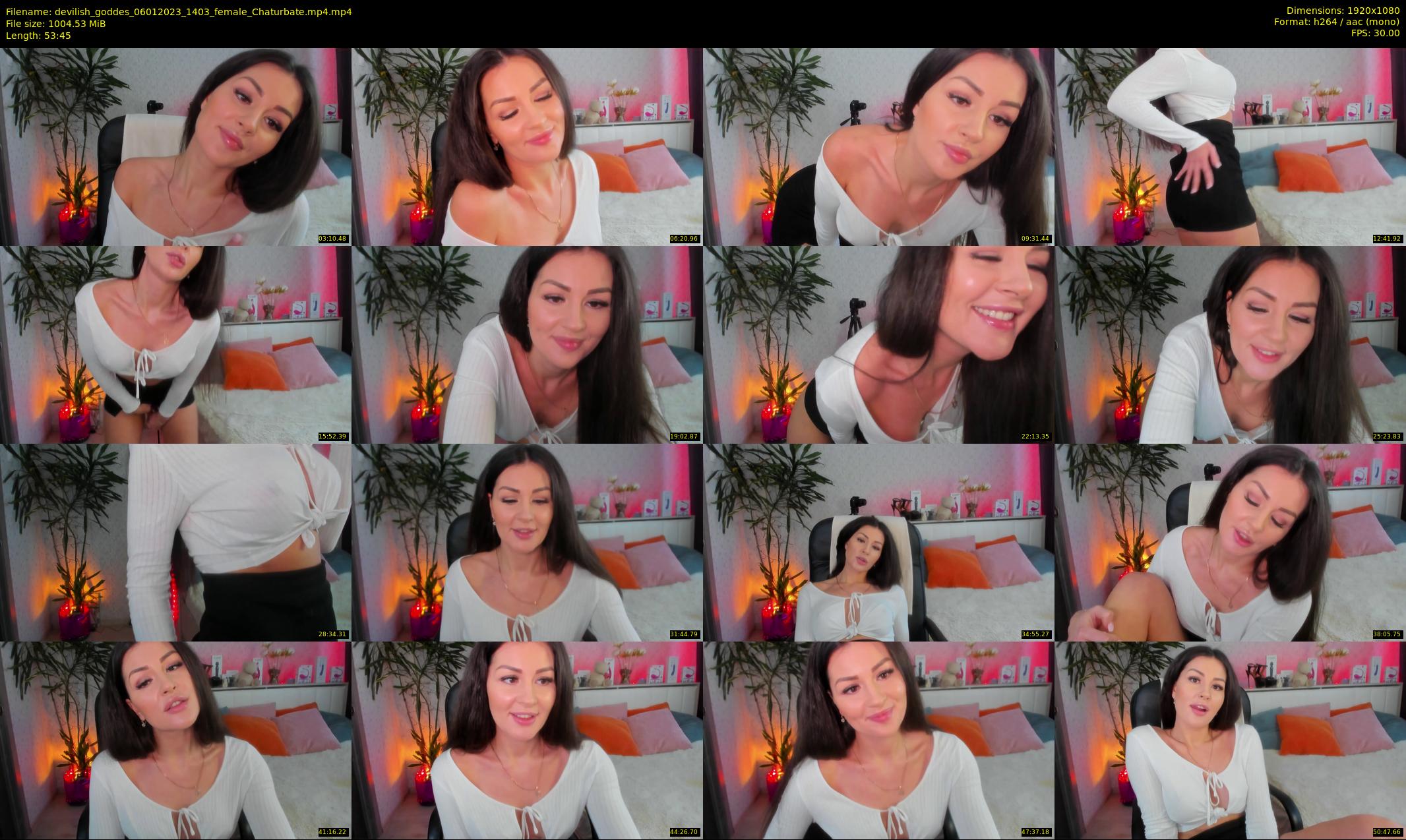 devilish_goddes — 54 minute Chaturbate female cam show recording, 1080p, Jan 6, 2023