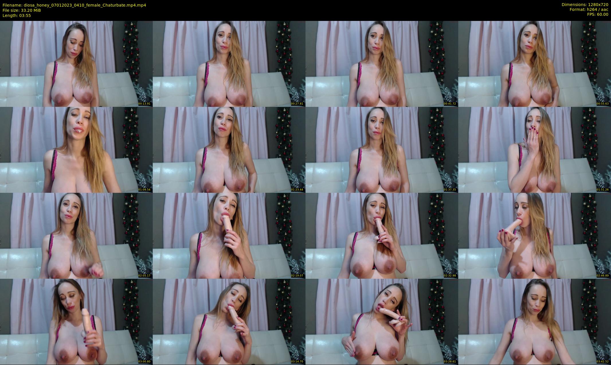 diosa_honey — 4 minute Chaturbate female cam show recording, 720p, Jan 7, 2023